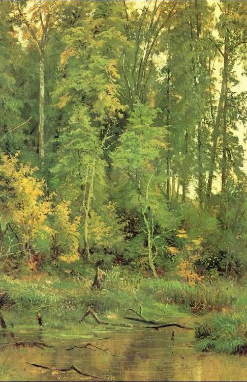 Ivan Shishkin Approaching Autumn Sweden oil painting art